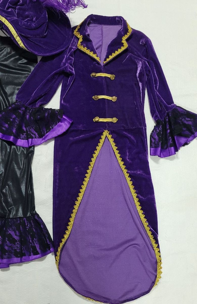 Captain Amethyst Pirate Adult Fancy Dress Pirate Captain Costume